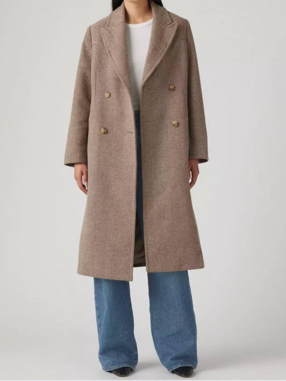 Levi's - Blair Western Coat in Tan, Size XS